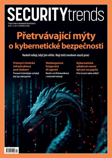 Obálka e-magazínu SECURITYtrends 4/2025