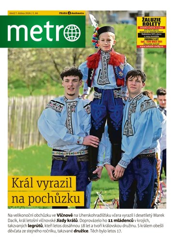 Obálka e-magazínu deník METRO 7.4.2026