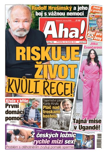 Obálka e-magazínu AHA! 6.6.2026