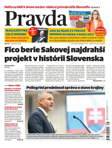 Obálka e-magazínu Pravda 17. 9. 2026