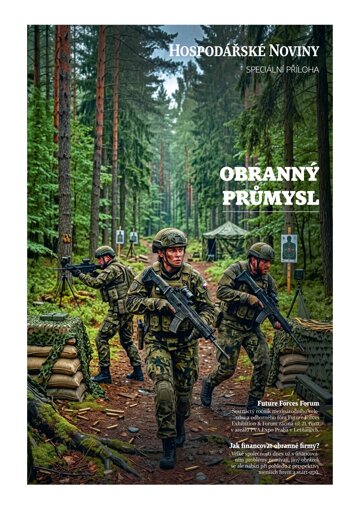 Obálka e-magazínu Hospodářské noviny - příloha 197 - 13.10.2026 Obranný průmysl