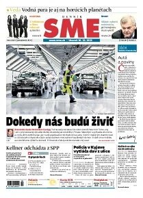 Obálka e-magazínu SME 10.12.2013