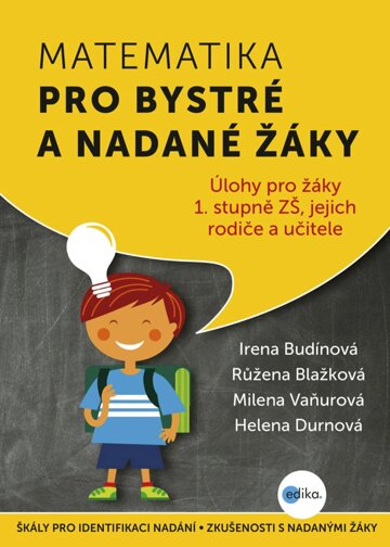 Obálka knihy Matematika pro bystré a nadané žáky