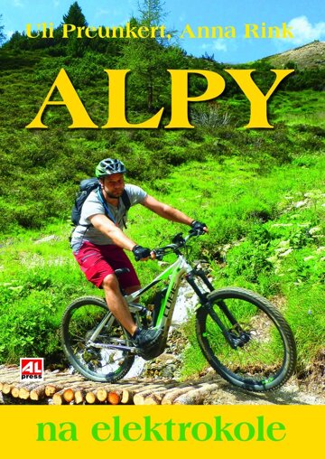 Obálka knihy Alpy na elektrokole