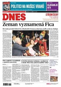 Obálka e-magazínu MF Dnes 25.10.2014