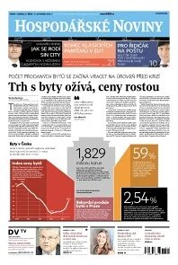 Obálka e-magazínu Hospodářské noviny 213 - 31.10.2014