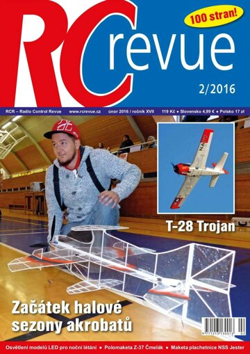 Obálka e-magazínu RC revue 2/16