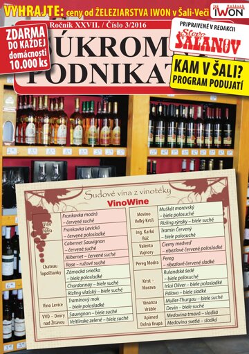 Obálka e-magazínu Súkromný podnikateľ 3/2016