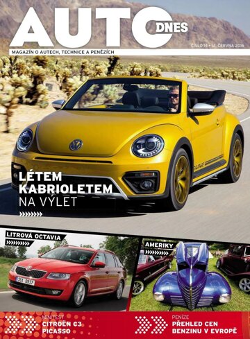 Obálka e-magazínu Auto DNES 14.6.2016
