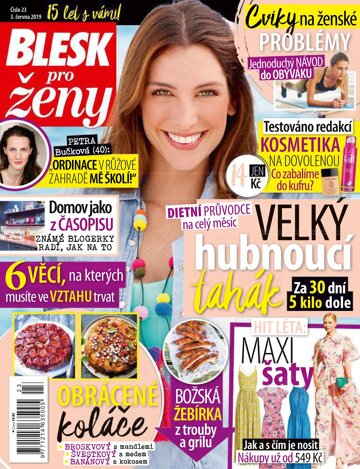 Obálka e-magazínu Blesk pro ženy 23/2019