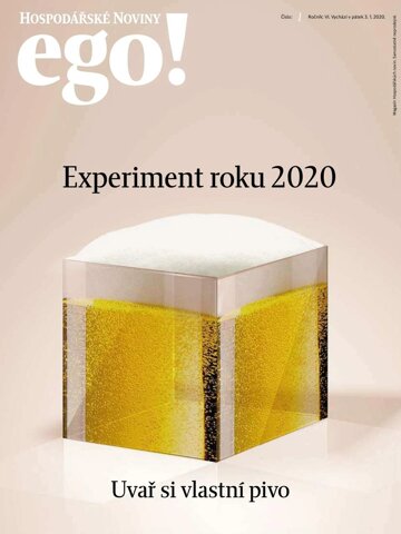 Obálka e-magazínu Hospodářské noviny - příloha Ego! 002 - 3.1.2020 magazín Ego!
