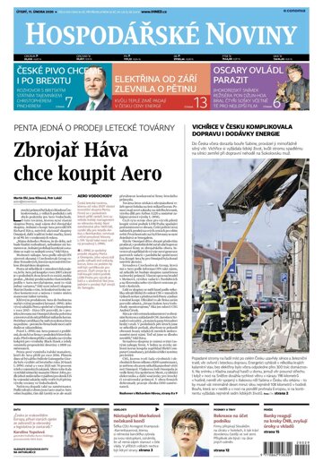 Obálka e-magazínu Hospodářské noviny 029 - 11.2.2020