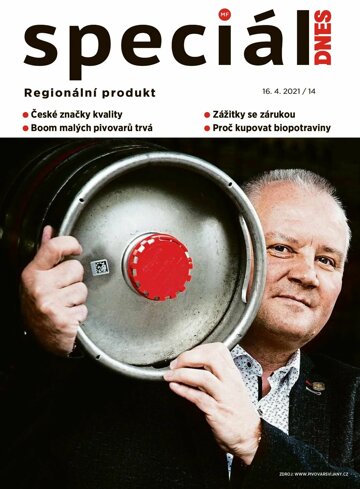 Obálka e-magazínu Magazín DNES SPECIÁL Jižní Čechy - 16.4.2021