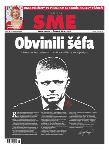 Obálka e-magazínu SME 21-4-2022