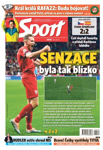 Obálka e-magazínu Sport 6.6.2022