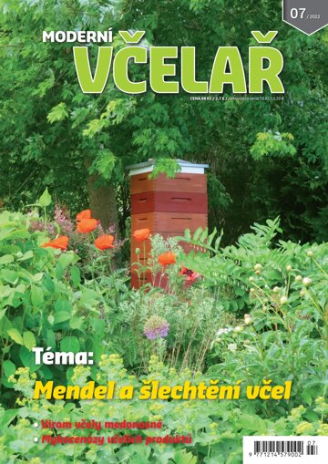 Obálka e-magazínu Moderní Včelař 7/2022