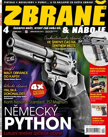 Obálka e-magazínu Zbraně & náboje 4/17