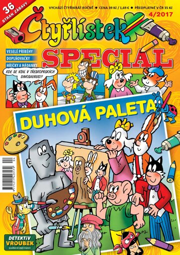 Obálka e-magazínu Čtyřlístek speciál 4/2017