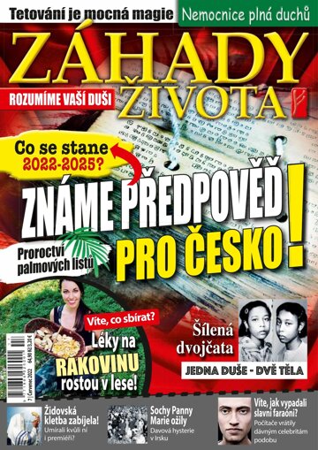 Obálka e-magazínu Záhady života 7/2022