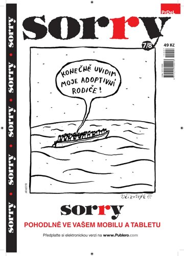 Obálka e-magazínu Sorry 7/2015