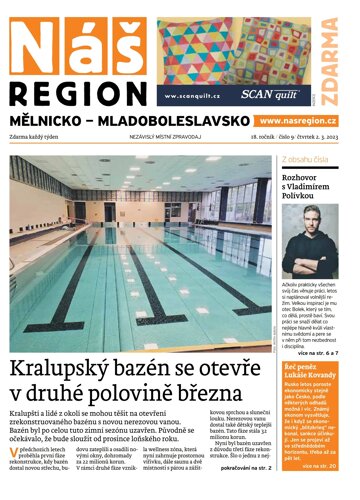 Obálka e-magazínu Náš Region - Mělnicko/Mladoboleslavsko 9/2023