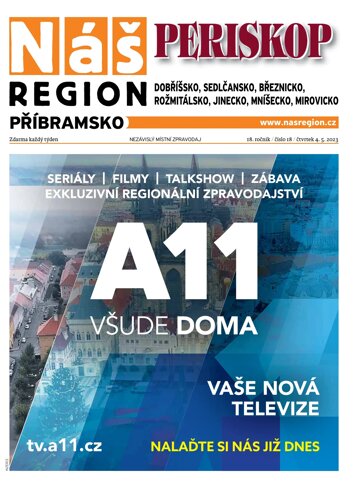 Obálka e-magazínu Náš Region - Příbramsko 18/2023