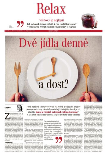 Obálka e-magazínu LN+ Čechy - 29.7.2023