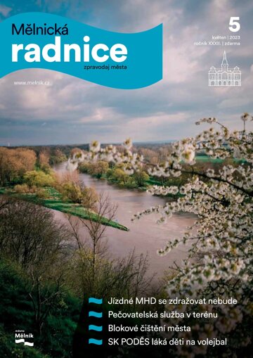 Obálka e-magazínu Mělnická Radnice 5/2023