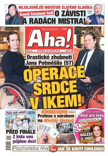 Obálka e-magazínu AHA! 2.3.2024