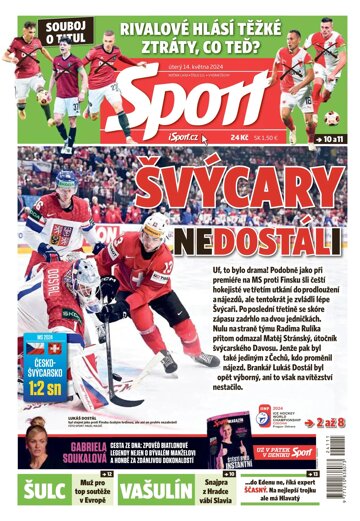 Obálka e-magazínu Sport 14.5.2024