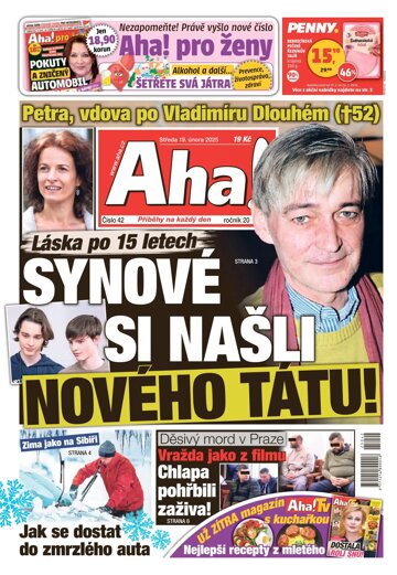 Obálka e-magazínu AHA! 19.2.2025