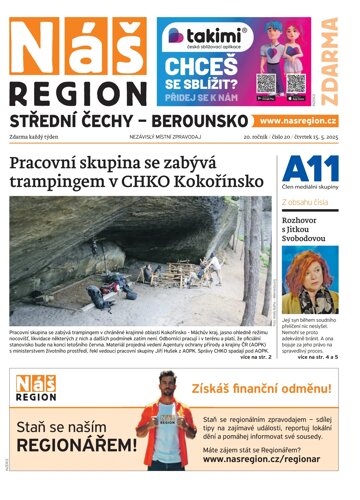 Obálka e-magazínu Náš Region - Berounsko 20/2025_341436