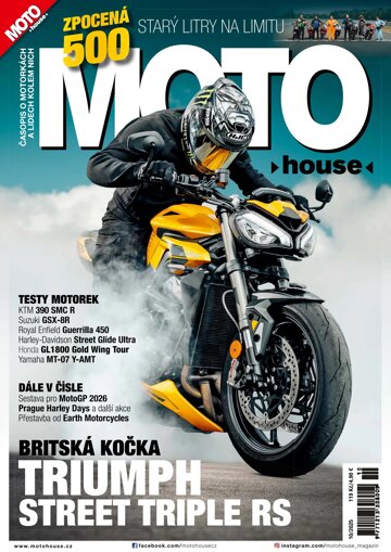 Obálka e-magazínu Motohouse 10/2025