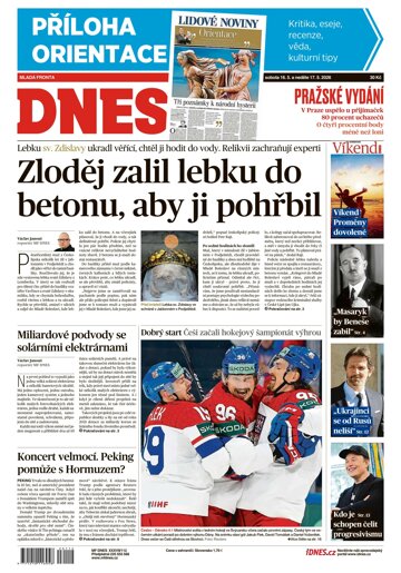 Obálka e-magazínu MF Dnes 16.5.2026