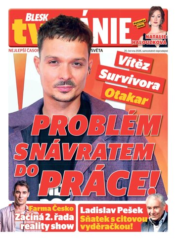 Obálka e-magazínu Blesk Tv manie 20.6.2026