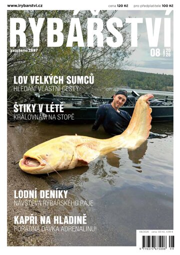 Obálka e-magazínu Rybářství 8/2026