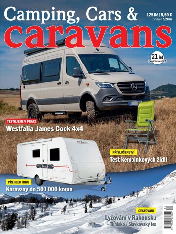 Obálka e-magazínu Camping, Cars & Caravans 5/2026