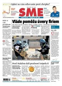 Obálka e-magazínu SME 12.10.2013