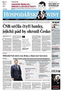 Obálka e-magazínu Hospodářské noviny 205 - 21.10.2013
