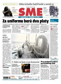 Obálka e-magazínu SME 3.2.2014