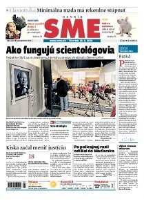Obálka e-magazínu SME 19.6.2014