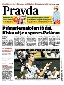 Obálka e-magazínu Pravda 3. 7. 2014