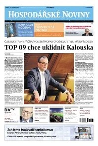 Obálka e-magazínu Hospodářské noviny 221 - 12.11.2014