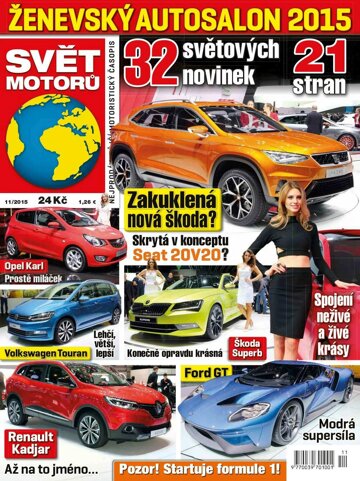 Obálka e-magazínu Svět motorů 9.3.2015