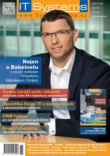 Obálka e-magazínu IT Systems 11/2016