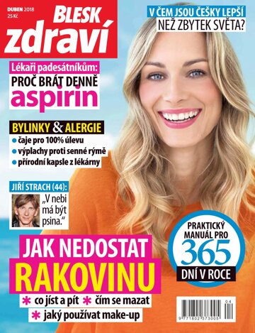 Obálka e-magazínu Blesk Zdraví 4/2018