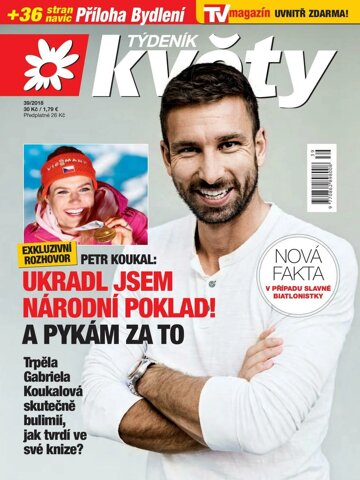 Obálka e-magazínu Týdeník Květy 39/2018
