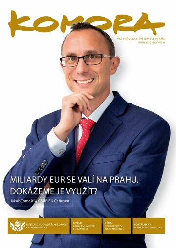 Obálka e-magazínu KOMORA 10/2020