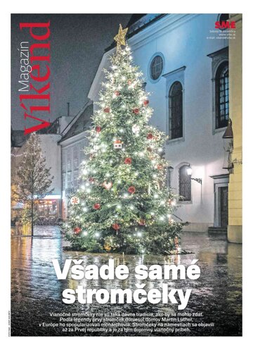 Obálka e-magazínu SME Magazín VÍKEND 19-12-2020