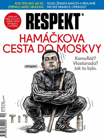 Obálka e-magazínu Respekt 19/2021